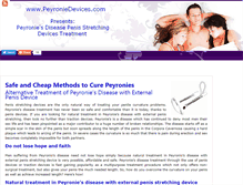 Tablet Screenshot of peyroniedevices.com